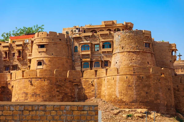 Jaisalmer Fort Está Situado Ciudad Jaisalmer Estado Rajasthan India —  Fotos de Stock