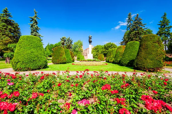 Monument Gratitude France Kalemegdan Park Belgrade Fortress Belgrade — Stock Photo, Image