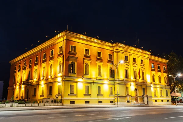 Ministry Internal Affairs Building Located Skanderbeg Square Tirana City Centre — Stock Photo, Image