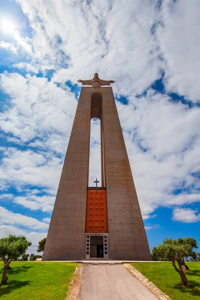 Sanctuary Christ King Santuario Cristo Rei Catholic Monument Dedicated Sacred — Stock Photo, Image