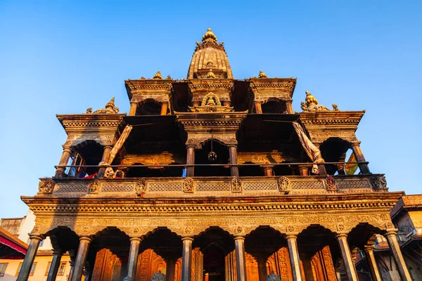 クリシュナ マンディル Krishna Mandir またはクリシュナ テンプル Krishna Temple ネパール カトマンズ近郊のLalitpurのPatan — ストック写真