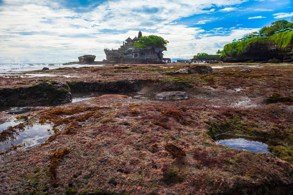 Pura Tanah Lot Chrám Skalní Formace Ostrově Bali Indonésii — Stock fotografie
