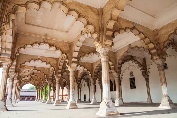 Interior Diwan Sou Hall Audiência Pública Forte Agra Forte Histórico — Fotografia de Stock