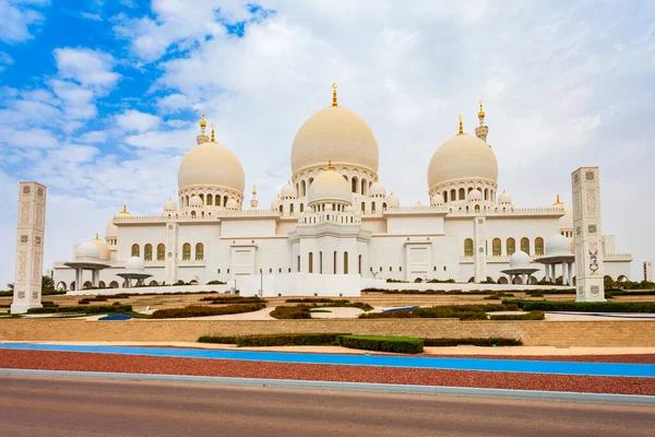 Sjeik Zayed Grand Mosque Grootste Moskee Van Verenigde Arabische Emiraten — Stockfoto