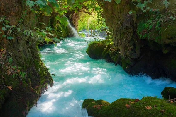 Duden Waterfall Park Antalya City Turkey — Stock Photo, Image