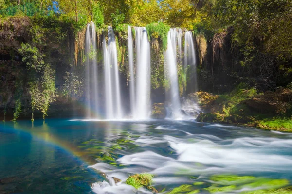Duden Vodopád Park Městě Antalya Turecku — Stock fotografie