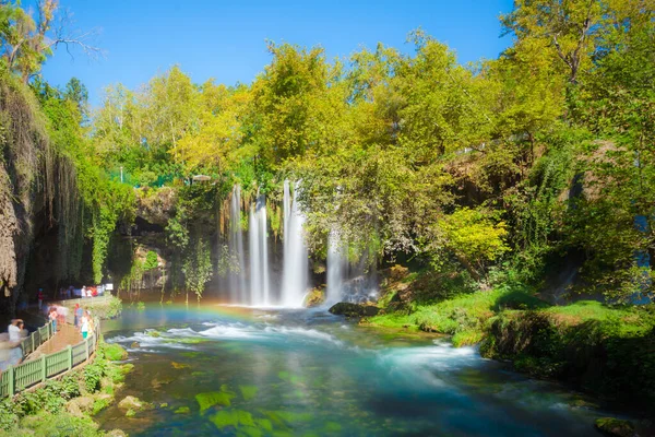 Parque Cascadas Duden Ciudad Antalya Turquía —  Fotos de Stock