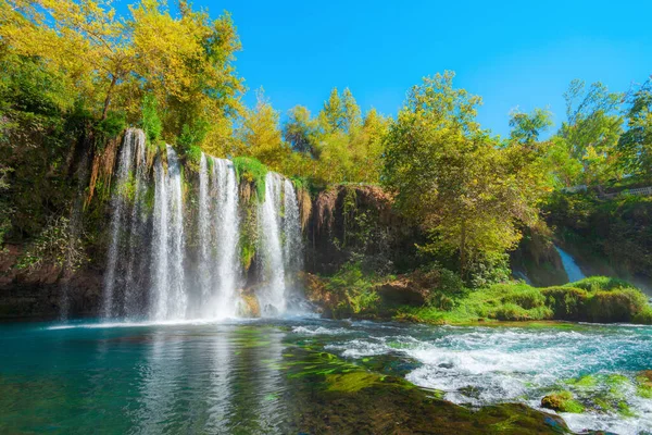 Дуденский Водопад Анталии Турция — стоковое фото