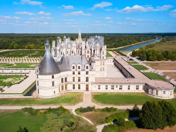 Chateau Chambord Największy Zamek Dolinie Loary Francja — Zdjęcie stockowe