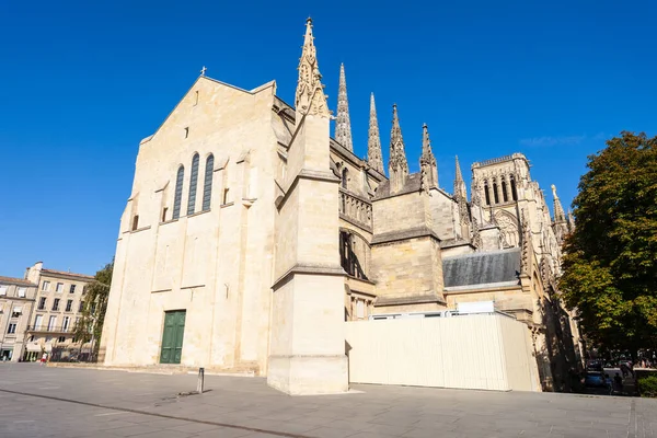 Kathedraal Van Bordeaux Kathedraal Van Saint Andrew Van Bordeaux Kathedraal — Stockfoto