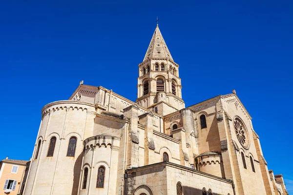 Igreja São Paulo Uma Igreja Neo Romanesca Localizada Cidade Nimes — Fotografia de Stock