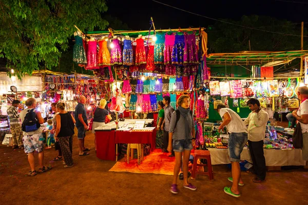 Goa India February 2014 Arpora Night Market Goa India — Stock Photo, Image