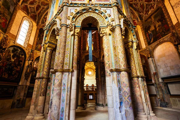 Tomar Portugal Июня 2014 Года Монастырь Ордена Христа Интерьера Июня — стоковое фото