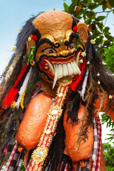 Ubud Bali Marzo 2011 Estatuas Ogoh Ogoh Desfile Ngrupuk Isla — Foto de Stock