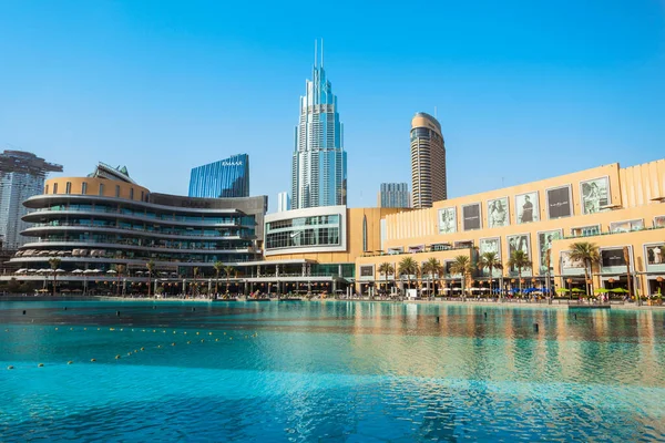 Dubai Emiratos Árabes Unidos Febrero 2019 Dubai Mall Segundo Centro — Foto de Stock