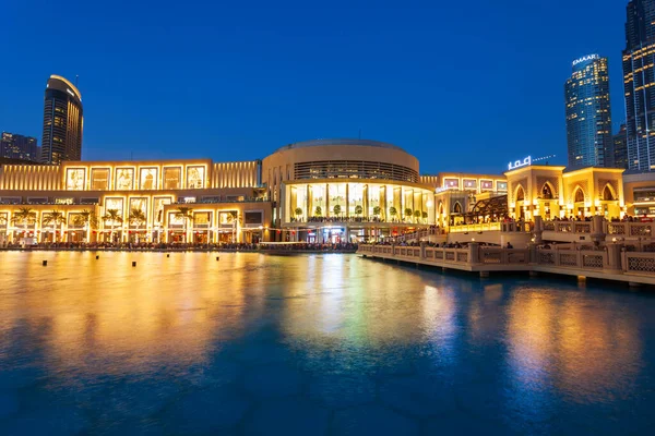 Dubai Emiratos Árabes Unidos Febrero 2019 Dubai Mall Segundo Centro — Foto de Stock