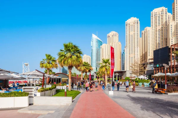 Dubai Vae Februar 2019 Jbr Oder Jumeirah Beach Residence Ist — Stockfoto
