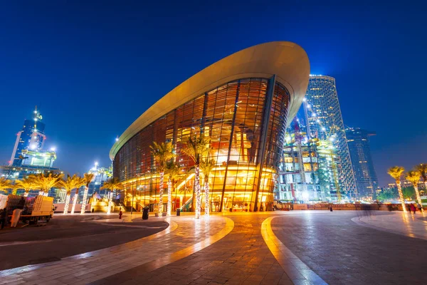 Dubai Emiratos Árabes Unidos Febrero 2019 Dubai Opera Centro Artes — Foto de Stock