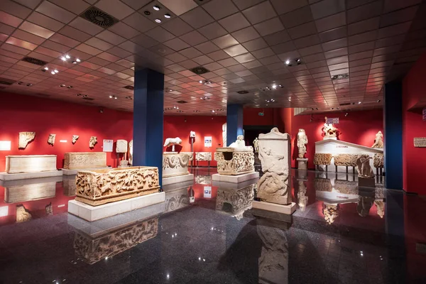 Antalya Turquia Setembro 2014 Museu Arqueológico Antalya Dos Maiores Museus — Fotografia de Stock