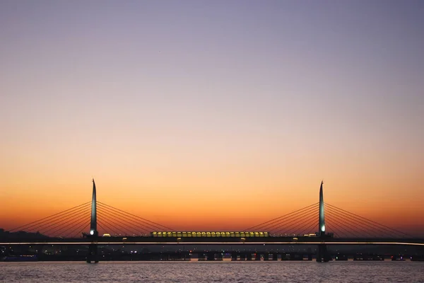Istanbul Türkiye günbatımı Boğaziçi Köprüsü