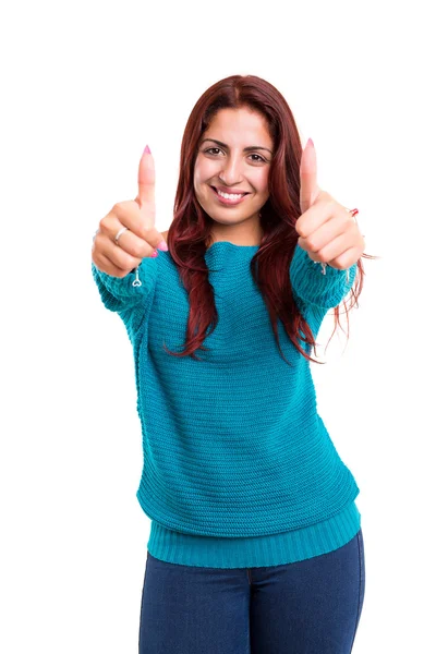 Ja! Alle ok! — Stockfoto