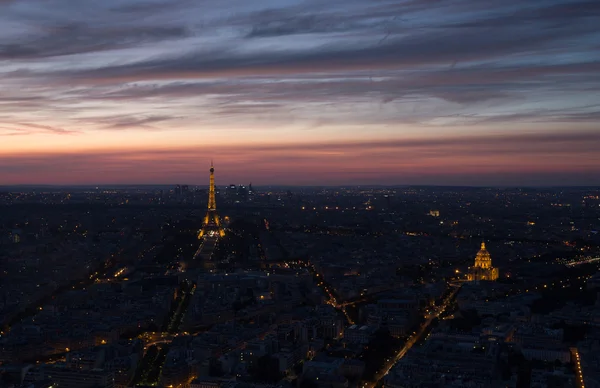 París al atardecer — Foto de Stock