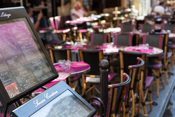 Vamos comer em Paris. ! — Fotografia de Stock