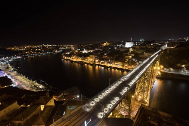 Porto 'nun panoramik görünümü 