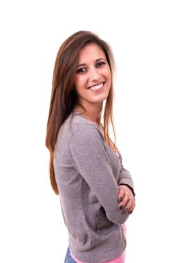 Çapraz kollu kadın 