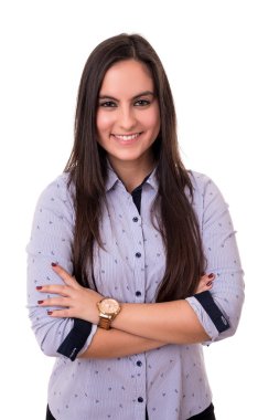 Genç güzel kadın.