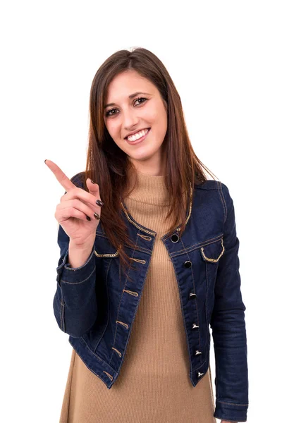 Jovem mulher bonita — Fotografia de Stock