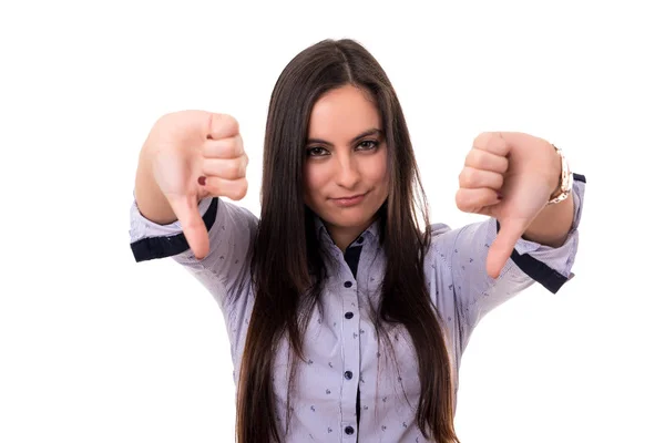 Schöne junge Frau — Stockfoto