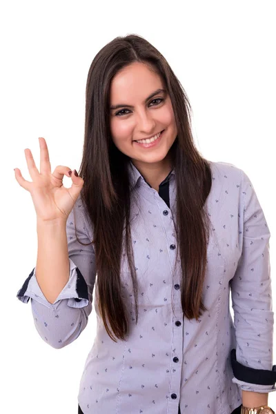 Hermosa joven mujer — Foto de Stock