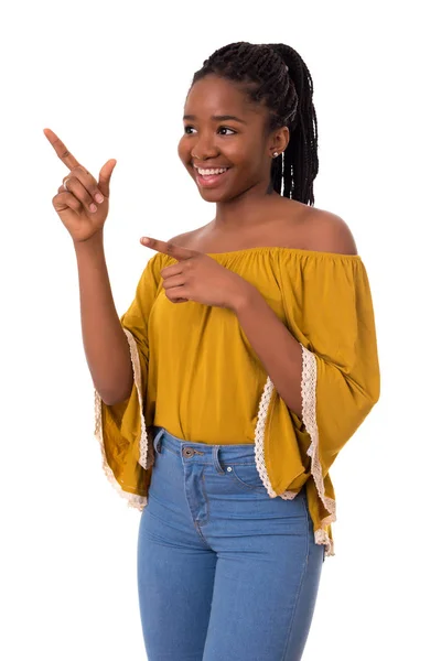 Beautiful african young woman — Stock Photo, Image