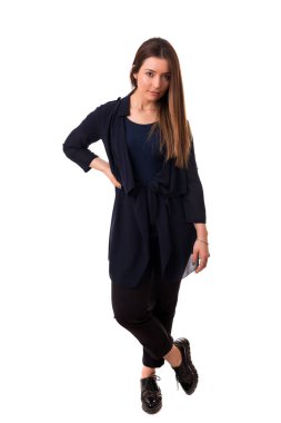 Genç güzel kadın.