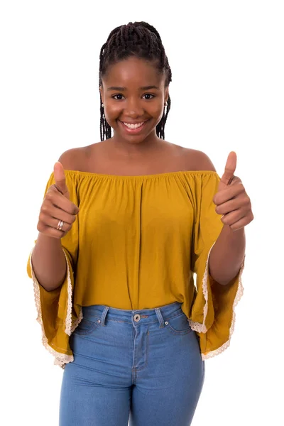 Hermosa mujer joven africana —  Fotos de Stock