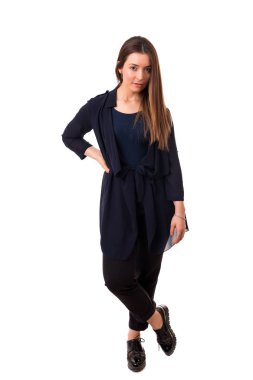 Genç ve güzel bir kadın