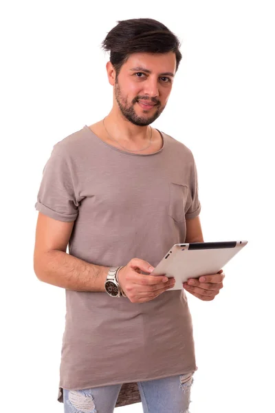 Joven posando en estudio —  Fotos de Stock