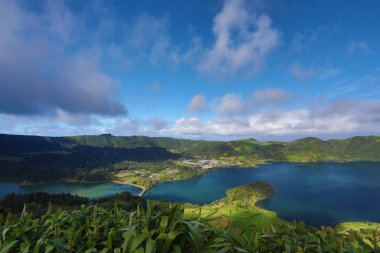 Lagoa das 7 Cidades (yedi şehirlerin Lagoon) - Azores - bağlantı noktası
