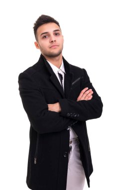 yakışıklı adam poz