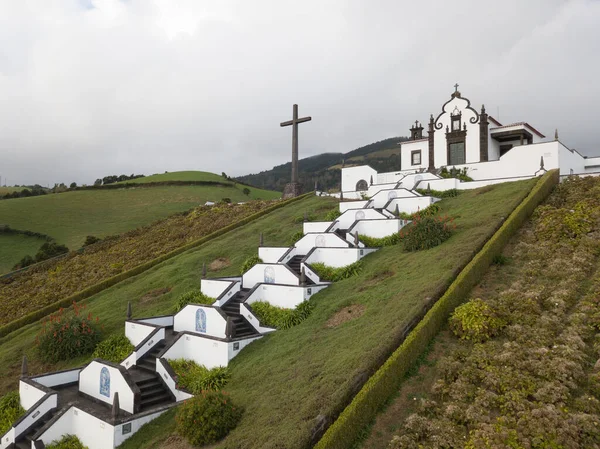 Vila Franca Campo Portugal Ermida Nossa Senhora Paz Chapelle Notre — Photo