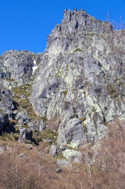Serra da Estrela Doğal Parkı içinde Covao d'ametade. Portekiz