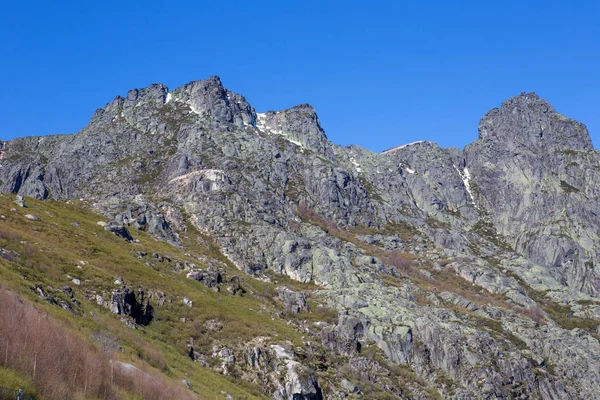 Mening van de berg van de Serra da Estrela in Portugal — Stockfoto
