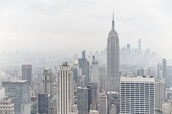 День хмари в Нью-Йорку — стокове фото