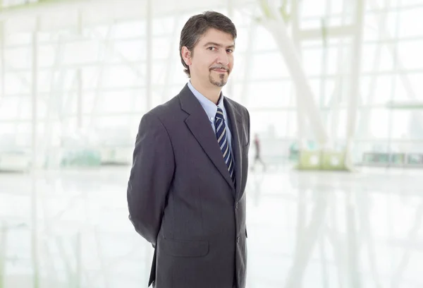 Joven hombre de negocios retrato en la oficina —  Fotos de Stock