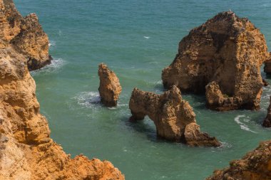 Ponta da Piedade, Lagos, Algarve, Portekiz uçurumları