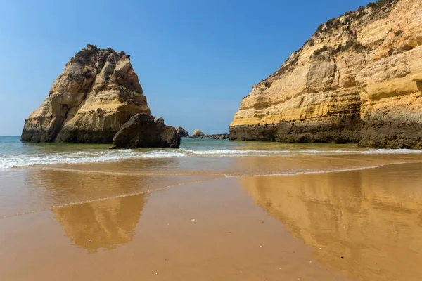 Praia da Rocha plajı, Algarve, Portekiz