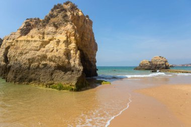 Praia da Rocha plajı, Algarve, Portekiz