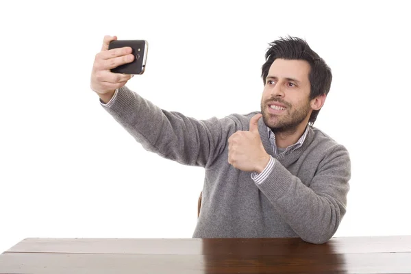 Taking a selfie — Stock Photo, Image