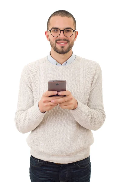 Homme au téléphone — Photo